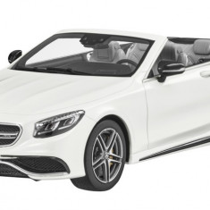 Macheta Oe Mercedes-Benz Amg S63 Cabrio 1:18 Alb B66965712