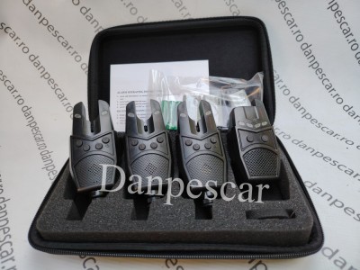 Set 3 Avertizori cu Statie Wind Blade D3-W 3 culori SI NIGHT MODE MODEL 2025 foto