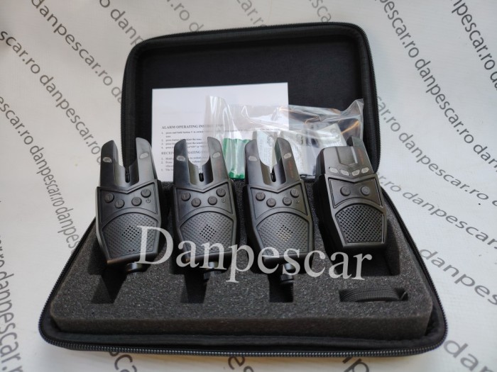 Set 3 Avertizori cu Statie Wind Blade D3-W 3 culori SI NIGHT MODE MODEL 2025