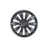 Set 4 capace roti Evo culoare negru argintiu 16 inch Cod: WM4-1SL-16 Automotive TrustedCars