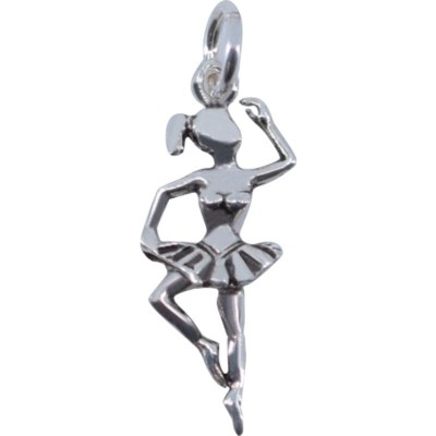 Pandantiv, jolie silver, argint 925, model balerina, 27 x 10 mm, 1 g foto