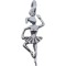 Pandantiv, jolie silver, argint 925, model balerina, 27 x 10 mm, 1 g