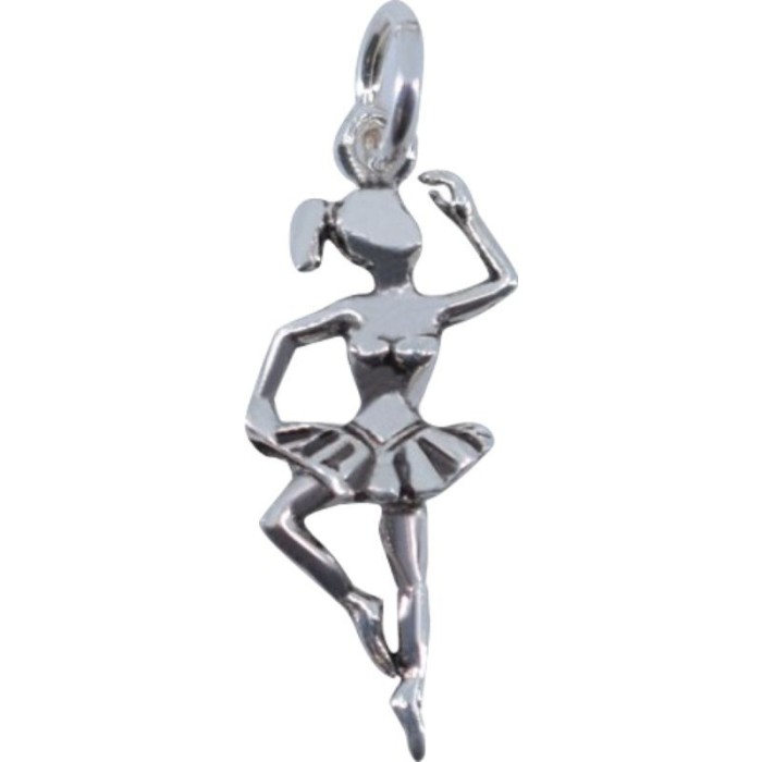Pandantiv, jolie silver, argint 925, model balerina, 27 x 10 mm, 1 g