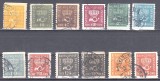A12 S7 1 - Timbre foarte vechi - Suedia - embleme ale postei - 1920