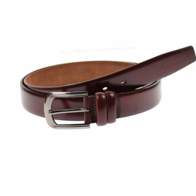Curea barbati eleganta, din piele naturala, visinie 3.5 cm - DR1170VIS foto