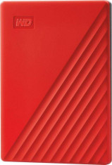 Hard disk extern WD My Passport 2TB USB 3.2 2.5 inch Red foto