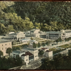 (146) CARTE POSTALA ROMANIA - BAILE HERCULANE - VEDERE GENERALA - CIRCULATA 1927