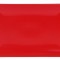 Set 6x Platou ceramic rosu Ming II, 30x20x 2.5 cm