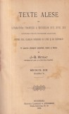 J.-B. Hetrat - Texte alese din literatura franceza a secolelor XVII, XVIII, XIX
