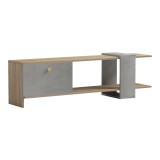 Cumpara ieftin Comoda TV Standi Pako World Gri 120x25x36.8 cm
