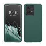 Husa Kwmobile pentru Motorola Edge 40 Neo, Verde, Silicon, KWM000022NV001C, Carcasa