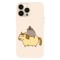 Husa compatibila cu Apple iPhone 14 Pro Max, Viceversa, model Aristocrat rider Pusheen, Silicon, TPU