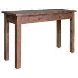 Cumpara ieftin Masă consolă, 123x42x75 cm, lemn masiv de mahon