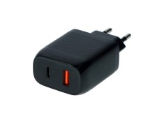 Incarcator priza retea, cu iesire 1x USB si 1x Type-C, cu protectie supraincalzire, suprasarcina (517078)