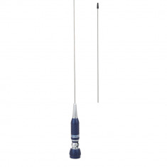 Aproape nou: Antena CB Sirio Turbo 2000 PL Blue Line, 145cm Cod 2202105.41 fara cab foto