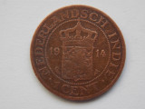 1 CENT 1914 INDIILE OLANDEZE