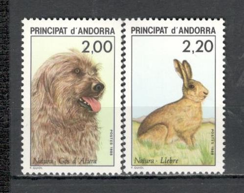 Andorra.1988 Protejarea naturii-Animale MA.132