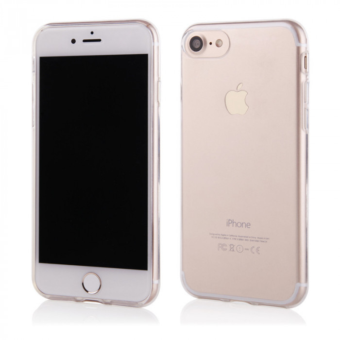 Husa silicon TPU Apple iPhone 7 Ultra Slim Transparenta