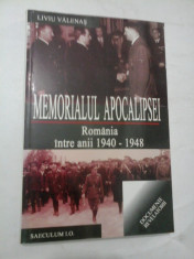 MEMORIALUL APOCALIPSEI Romania intre anii 1940-1948 - LIVIU VALENAS foto