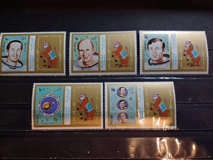 SHARJAH 1972-MNH-APOLLO 17-SERIE