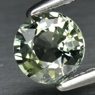 SAFIR NATURAL VERDE bun inlocuitor DIAMANT-0,56 ct. Certificat de Autenticitate foto