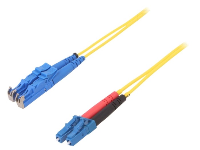Cablu patch cord fibră optică LC/UPC 10m