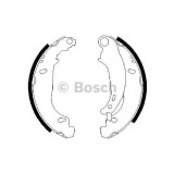 Set saboti frana PEUGEOT 206+ (T3E) (2009 - 2016) BOSCH 0 986 487 568