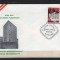 AUSTRIA 1965 - ZIUA MARCII POSTALE WIPA. ARHITECTURA. FDC, Y1