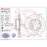 Set disc frana BMW X3 (F25) 09.10-12.17, X4 (F26) 05.13-03.18, Fata, 328X28mm, ventilat, BREMBO
