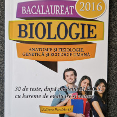 BACALAUREAT 2016 BIOLOGIE - Firicel, Kovacs