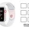 Folie protectie display Hydrogel TPU-HD AAA Apple Watch 1/2/3(42mm)
