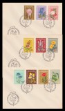 1959 Romania - 3 FDC Plante medicinale (realizare particulara), LP 485