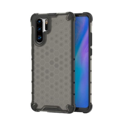 Husa HUAWEI P30 Pro - Gel TPU Honeycomb Armor (Negru) foto