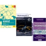 Pachet Bacalaureat 2026. Eseul. Pregatire individuala pentru proba scrisa, Matematica pe intelesul tuturor M-mate-info, M-stiintele naturii si Informa