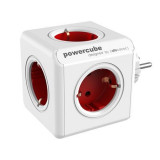 PRIZA POWER CUBE ALLOCACOC 5 SCHUKO RED