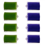 Bigudiuri Păr, Set 8 Bucăți, Plastic, Multicolor, Dimensiuni 5x3 cm, Oem