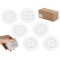 Set 6 Lampi LED Wireless, autoadeziv, cu telecomanda, pentru iluminat scari sau mobilier