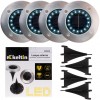 Set lampi solare de gradina cu 16 LED-uri, 4 elemente, Keltin K02028