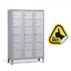 VESTIAR METALIC INCHIDERE DEDICATA 18 CASETE 170/06/AC/3, 1200x500x1800 mm (LxlxH), Italia