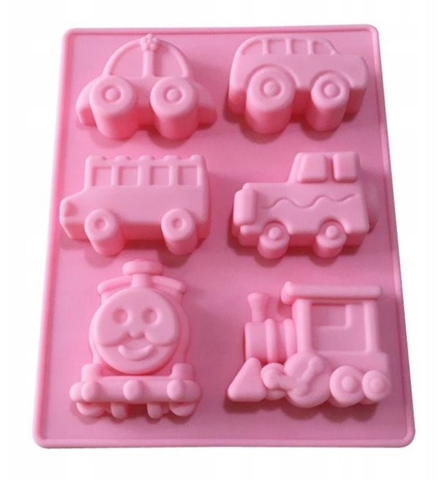 Forma de Turnat, Zamo, DYI, din Silicon, Masini si Locomotive, Roz