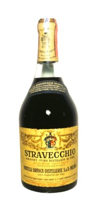 B -RARITATE BRANDY STRAVECCHIO BRANCA RISERVA speciale, sigillo aur, CL 75 GR 42 foto