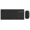 KIT TASTATURA SI MOUSE WIRELESS MISZ NEGRU OMEGA EuroGoods Quality