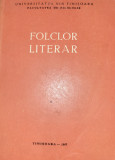 Universitatea din Timisoara. Folclor literar 1. 1967 -folclor, magie, etnografie