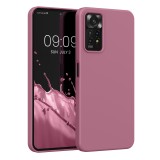 Husa Kwmobile pentru Xiaomi Redmi Note 11 Pro/Redmi Note 11 Pro 5G, Silicon, Violet, 57373.167, Carcasa