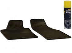 Set Covorase Auto Cauciuc Umbrella Pentru Volkswagen Caddy (2003-2015).(2015-2019).Caddy Maxi (2008-2019) , 2Pcs + Spray Curatitor Bord Antistatic Cu