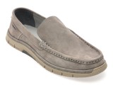 Cumpara ieftin Mocasini GRYXX gri, M25Y16, din nabuc