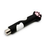 Cumpara ieftin Magnet unghii, design laba pisicii, alb-negru