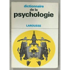 LAROUSSE DICTIONNAIRE DE LA PSYCHOLOGIE , par NORBERT SILLAMY , 1964