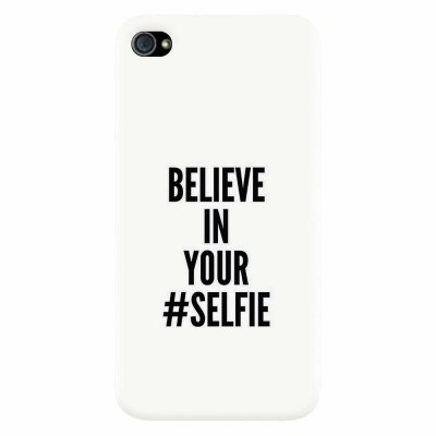 Husa silicon pentru Apple Iphone 4 / 4S, Believe In Yourlfie foto