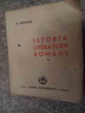 Istoria Literaturii Romane - D. Murarasu ,535409, cartea romaneasca